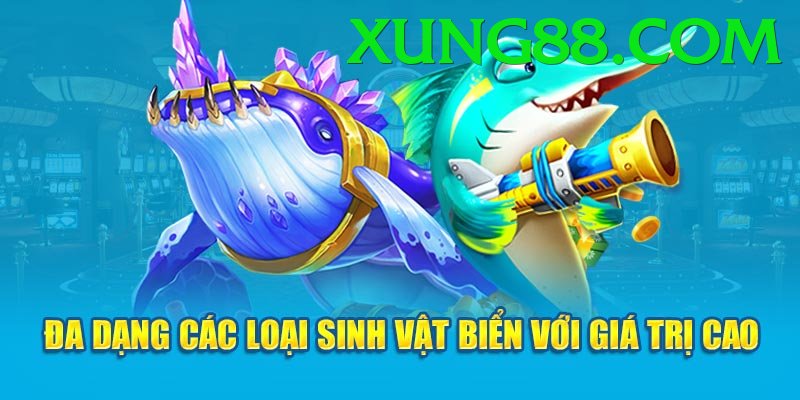 Game Bắn Cá Đổi Thưởng - xung - Game phiêu lưu