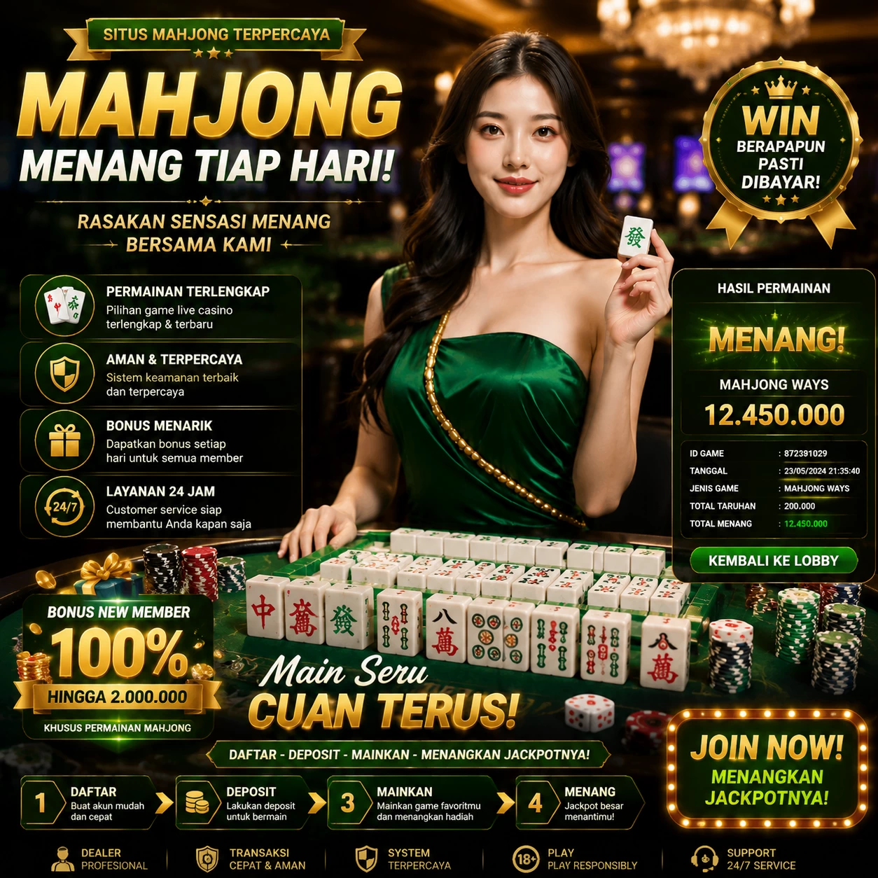 Cashback VIP pgok - reembolso semanal